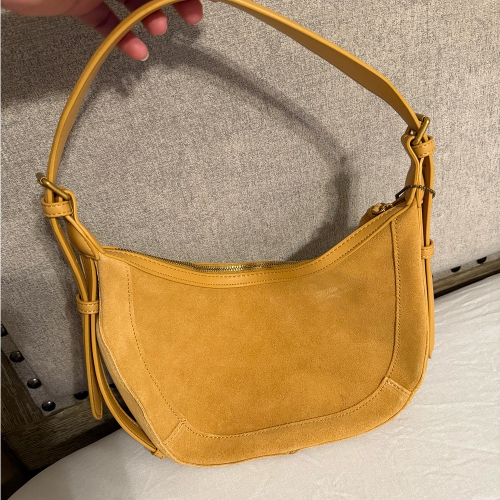 Rachel Zoe Elegant mustard/Tan Suede Women's Bag